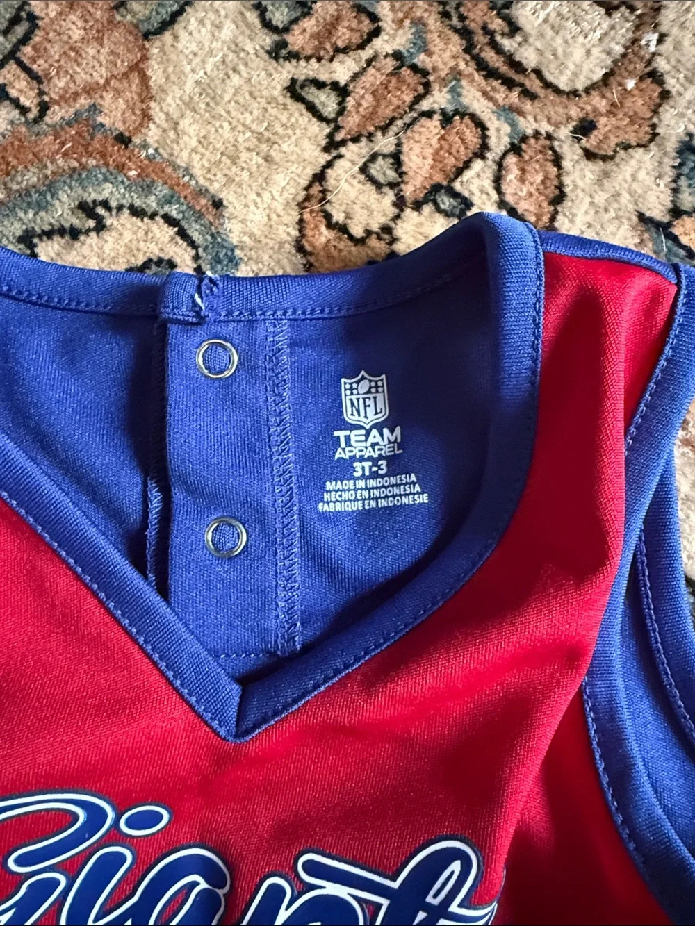 New York giants Girls' Cheer Dress - Red & Blue 3y ❤️💙